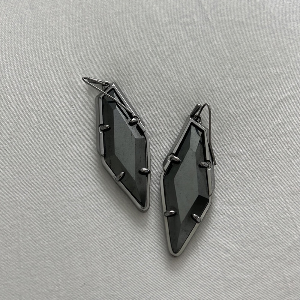 Slate Gray Kendra Scott Earrings
